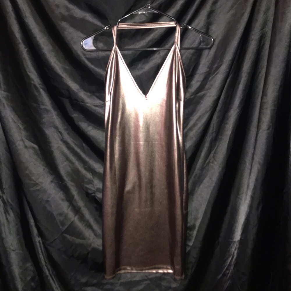 fahsionnova copper dress!